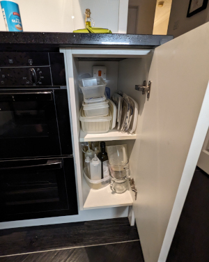 Kitchen base unit cupboard