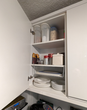 Kitchen wall unit cupboard