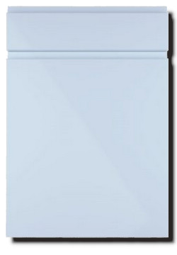 Welford j-pull handleless painted gloss door