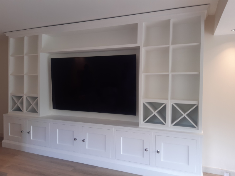 Custom made tv unit