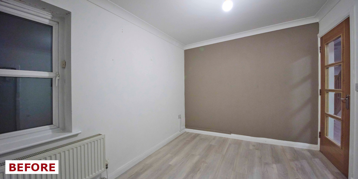 Before separate dining room